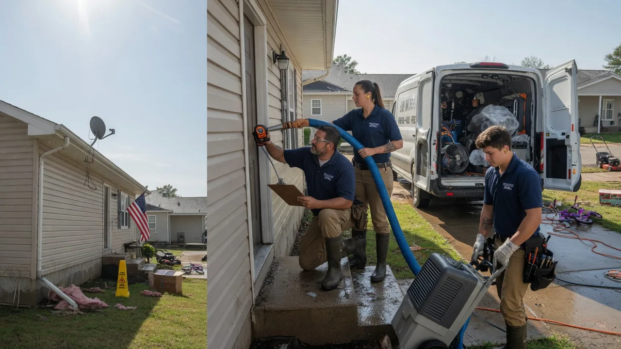 Ceiling Water Damage Restoration in Loranger, LA near me